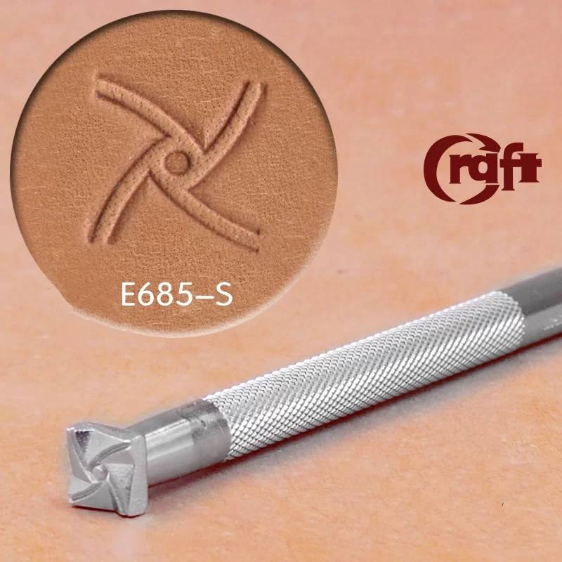 leathercraft tool leather stamp Craft Japan Extra Stamps E685-S